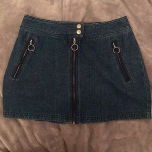 Jean skirt